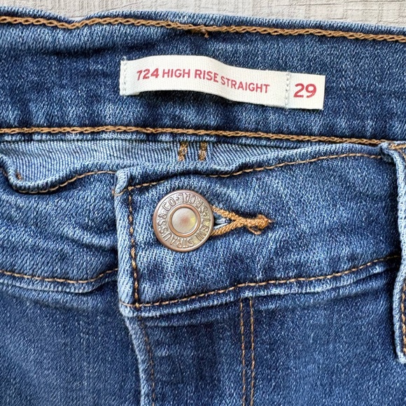 Levi’s 724 High Rise Straight - Picture 3 of 3